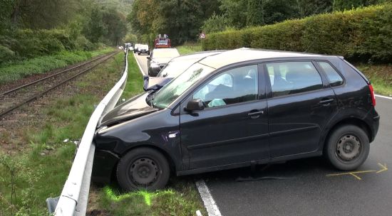 Unfall B412 Brohltal