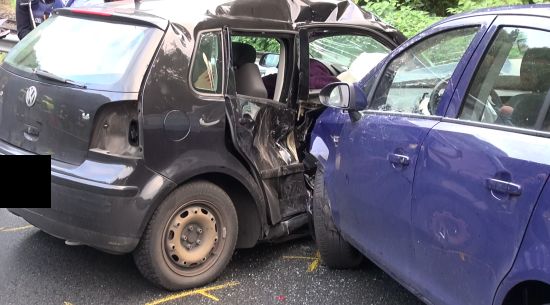 Unfall B412 Brohltal