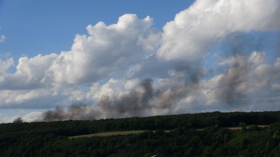 Feuer Brand Abfallwirtschaftbetrieb AWZ Niederzissen