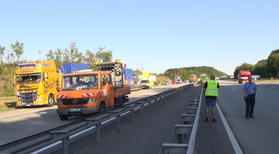 LKW Brand A61 Kreuz Sinzig