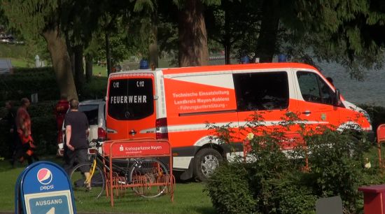 Feuerwehreinsatz Laacher See