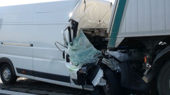 Auffahrunfall A61 Meckenheimer Kreuz