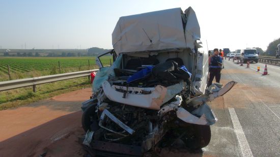 Auffahrunfall A61 Meckenheimer Kreuz