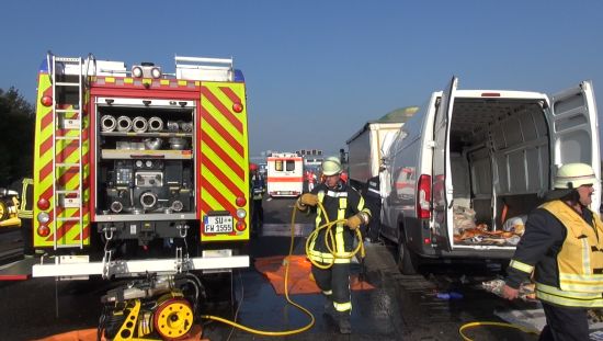 Auffahrunfall A61 Meckenheimer Kreuz