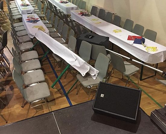 Vandalismus Brohltalhalle