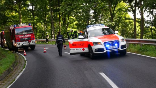 Motorradunfall Ramersbach