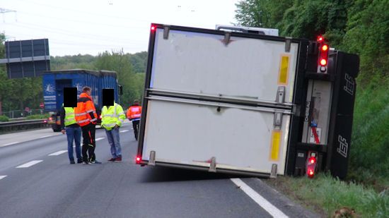 LKW Unfall A61
