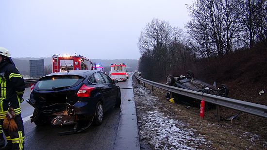 Unfall A61 Niederzissen