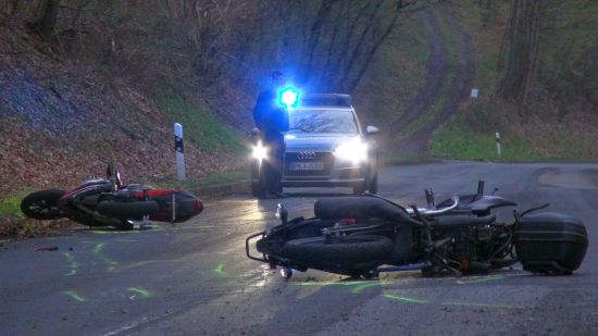 Motorradunfall Wollscheid