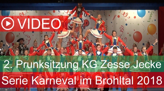 Prunksitzung KG Zesse Jecke Filmserie Karneval im Brohltal 2018