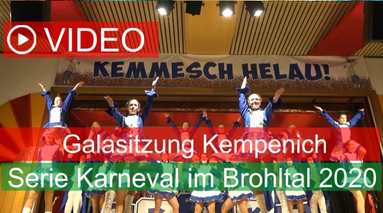 Galasitzung Kempenich Filmserie Karneval im Brohltal 2020