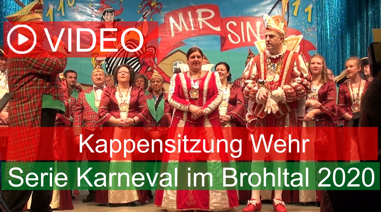 Kappensitzung Wehr Filmserie Karneval im Brohltal 2020