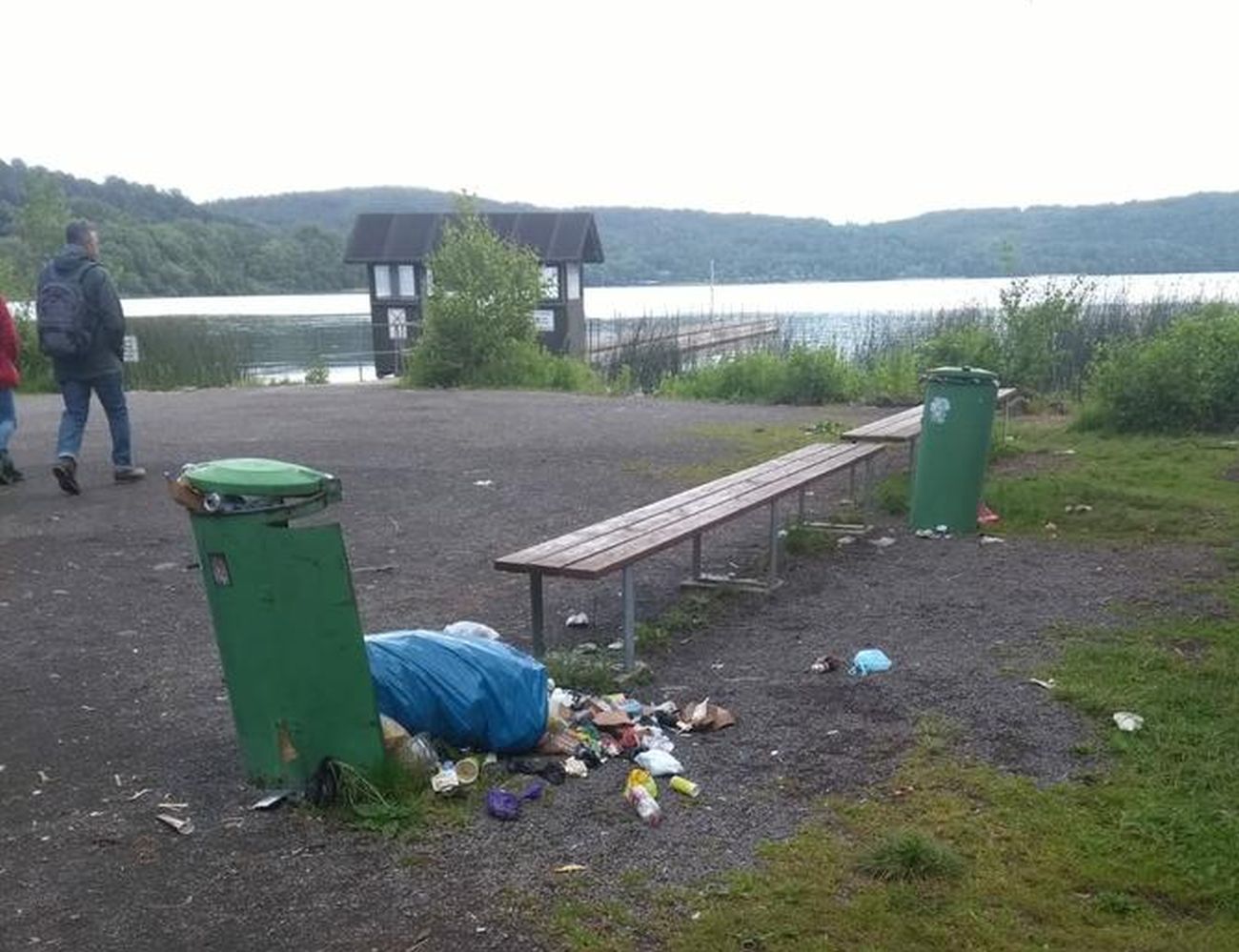 Kloster ächzt unter immer mehr Müllmassen am Lacher See