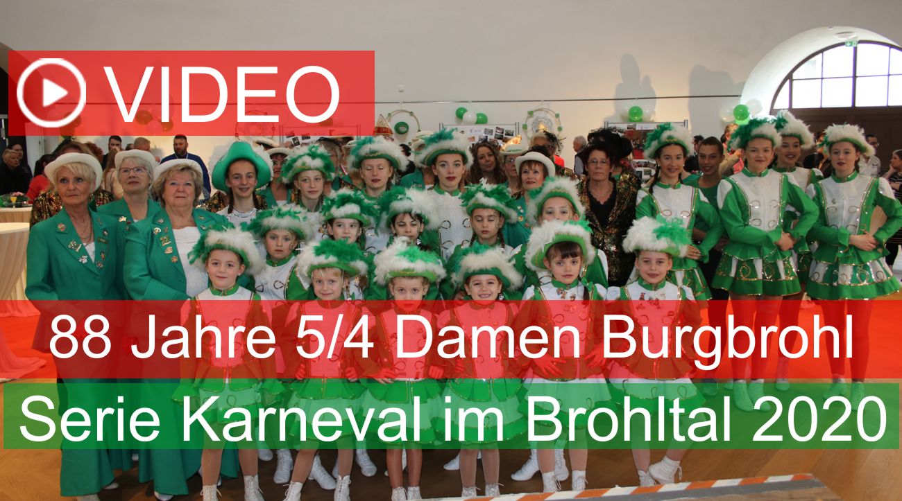 88 Jahre 5/4 Damen Burgbrohl Filmserie Karneval im Brohltal 2020