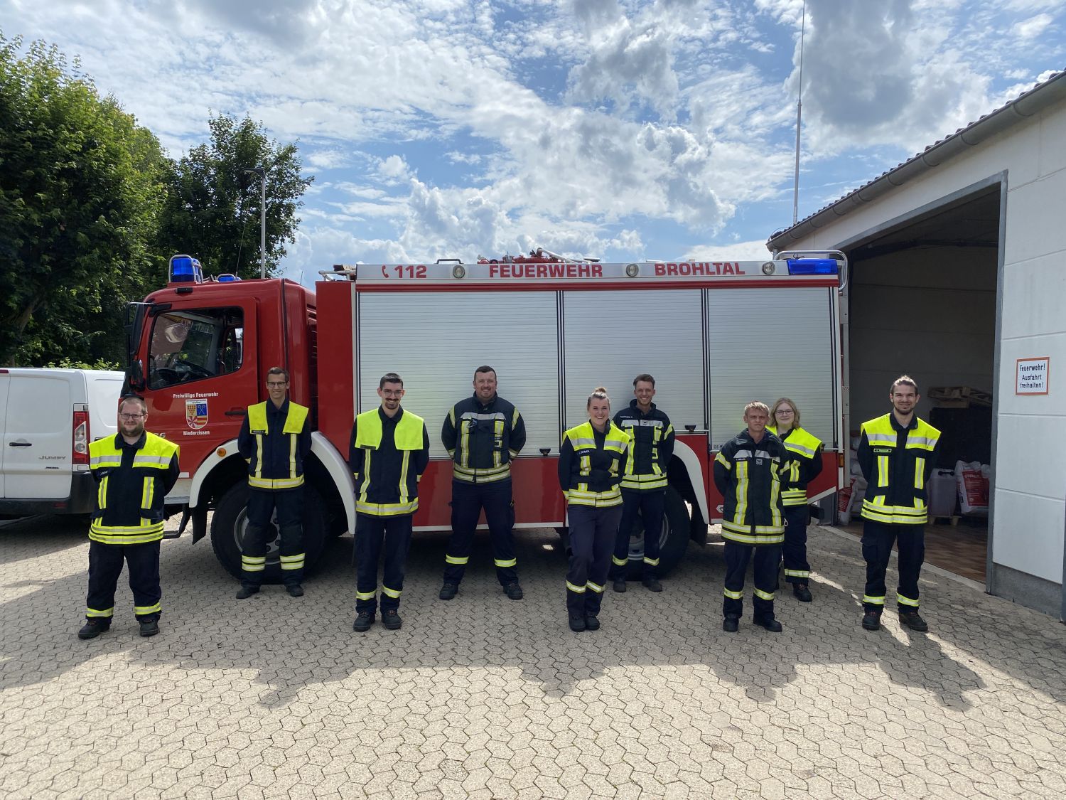 Feuerwehr bildet neue Maschinisten für Löschfahrzeuge aus Kreisausbildung in Niederzissen