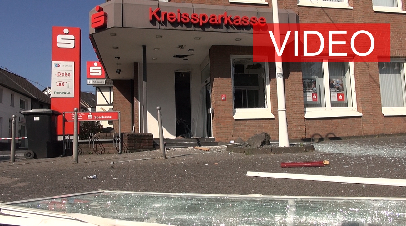 Neue Infos: Unbekannte sprengen Geldautomat in Niederzissen Täter weiter auf der Flucht
