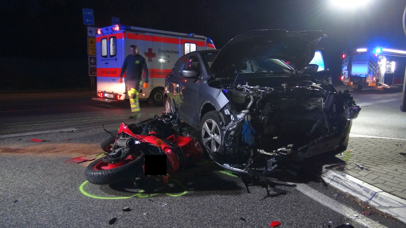 Motorradfahrer aus dem Brohltal stirbt bei Verkehrsunfall Autofahrerin missachtet Vorfahrt