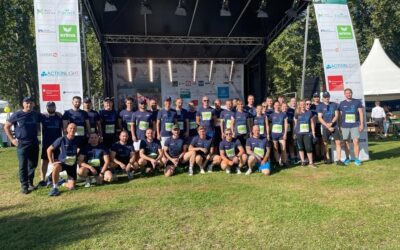 RHODIUS Mitarbeitende laufen für den guten Zweck für den Kinderschutzbund Ahrweiler