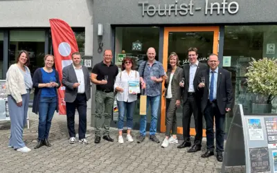 Über eine halbe Millionen Menschen besuchten bisher die Tourist Info Maria Laach