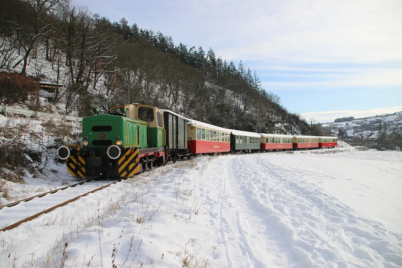 VulkanExpress führt Winterfahrten durch Mit der Brohltalbahn zu Eintopf & Lagerfeuer