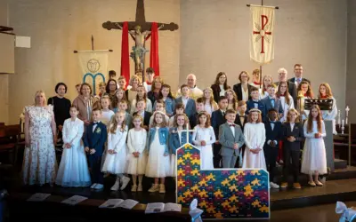 28 Kinder gingen in Niederzissen zur Erstkommunion