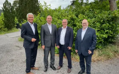 VR Bank Kempenich verabschiedet Alois Wagner und stellt neuen Geschäftsstellenleiter vor