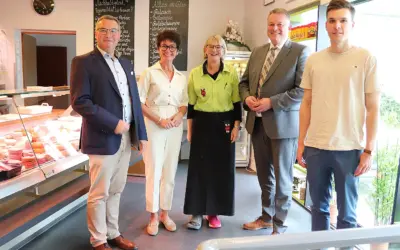 CDU-Fraktionsvorsitzender und Spitzenkandidat besuchte Metzgerei Groß Kempenich