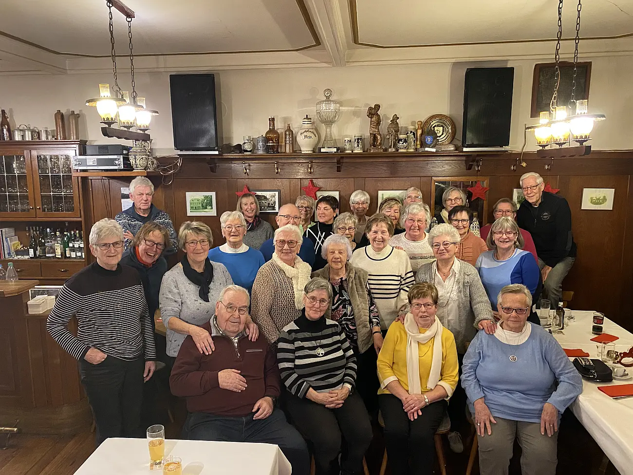 Seniorengymnastikgruppe des DRK Ortsvereins Wehr veranstaltete Weihnachtsfeier