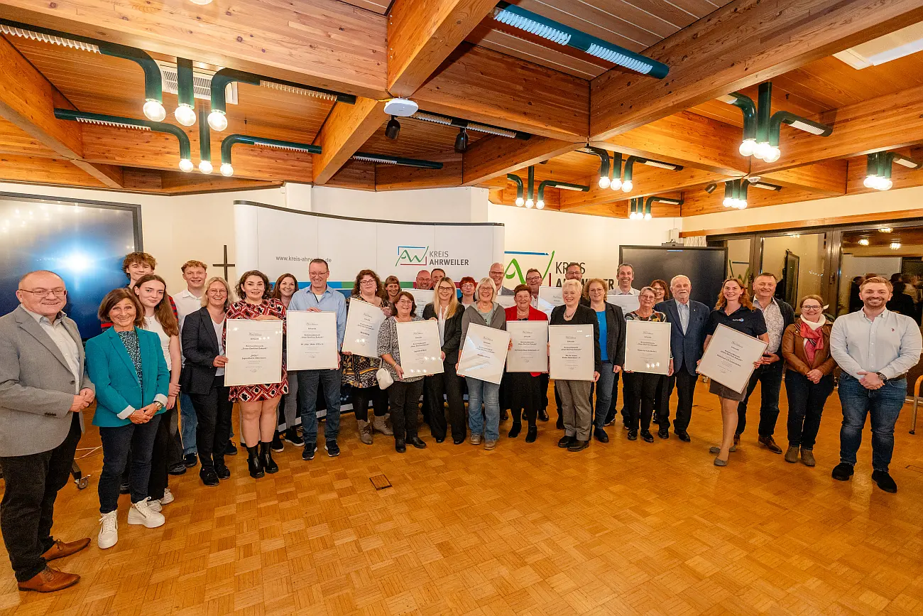 Unser Dorf hat Zukunft: 4 Preisträger kommen aus dem Brohltal Dedenbach, Oberzissen, Niederzissen, Wehr