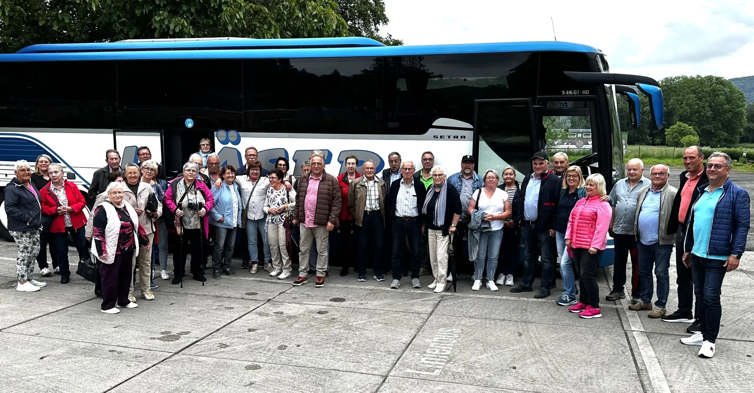 Ortsgemeinde Glees lud Senioren zur unvergesslichen Fahrt nach Braunfels ein