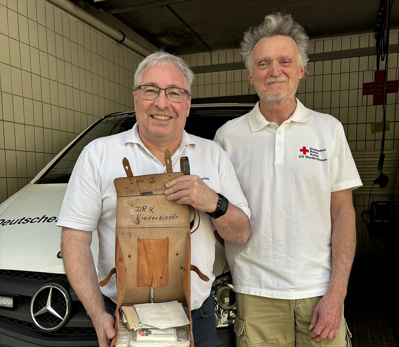 Klaus Schneider und Herbert Reuter seit 40 Jahren bei Rock am Ring im Einsatz DRK Niederzissen