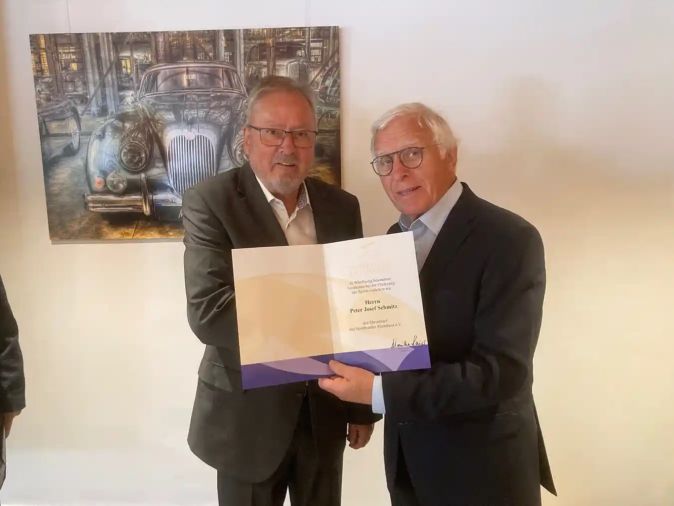 Handball: Peter Josef Schmitz aus Weibern nach 12 Jahren als Verbandspräsident verabschiedet Emotionaler Wechsel an der HVR-Spitze