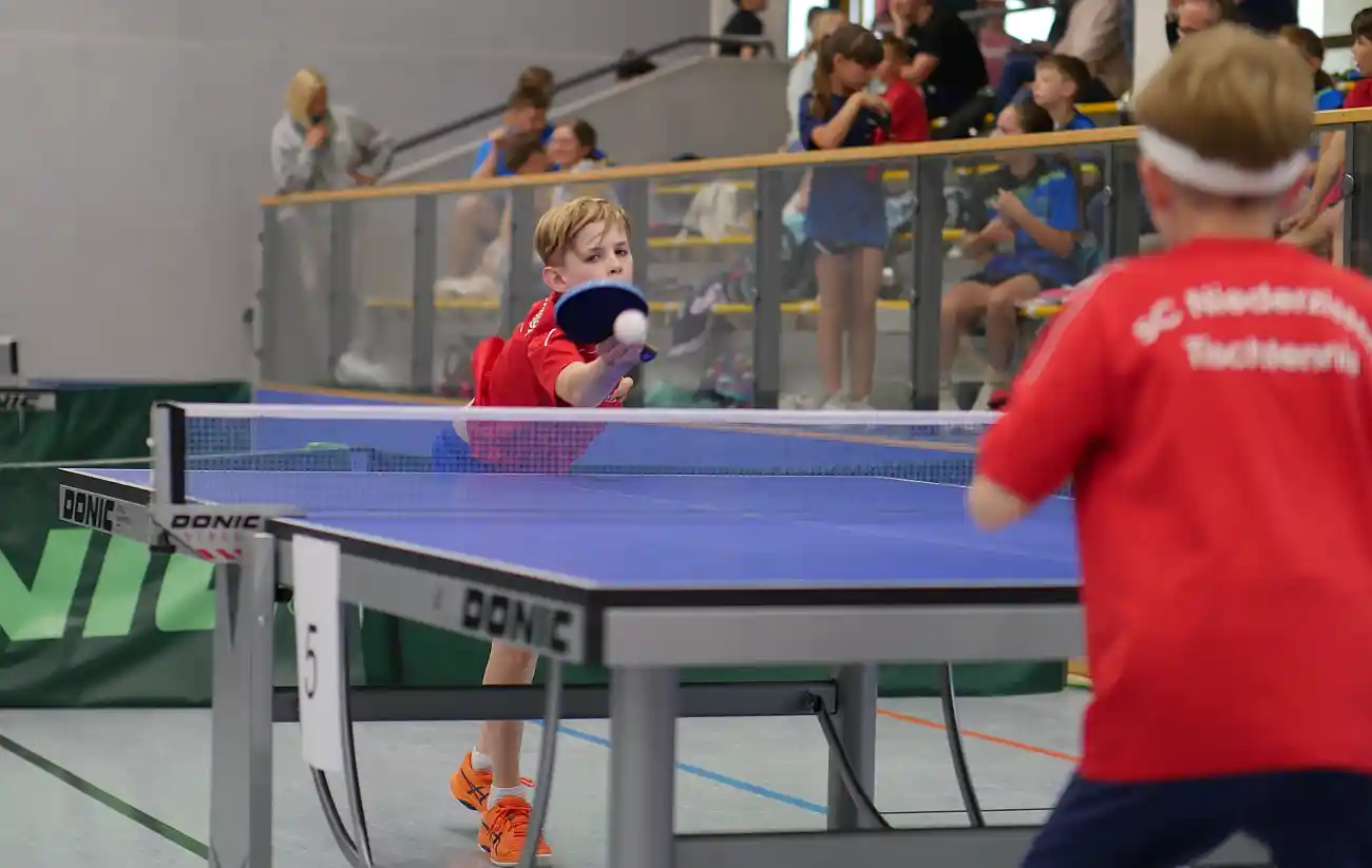 Kreisrangliste im Tischtennis spielten im Sportzentrum Brohltal