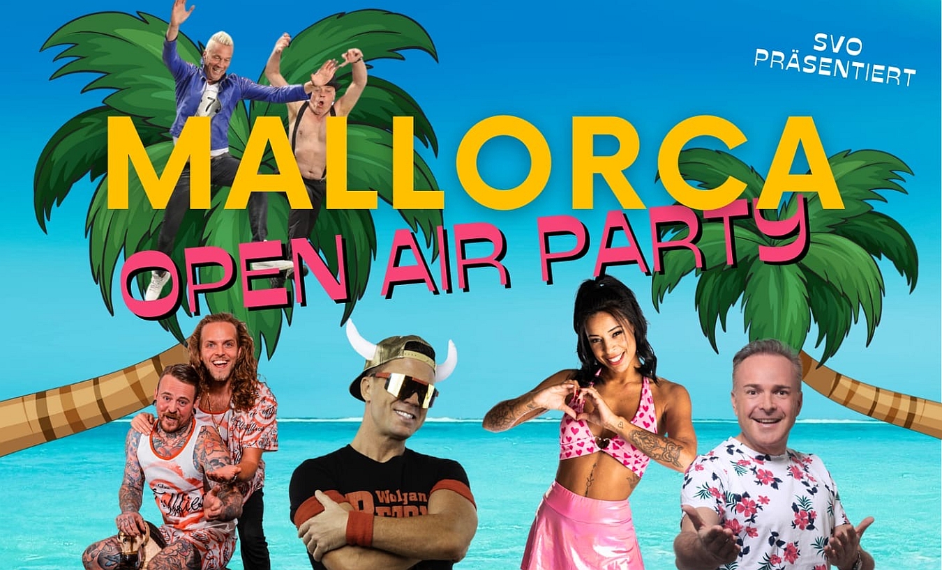 Mallorca Open-Air-Party mit Topstars in Oberzissen Jetzt noch Tickets sichern