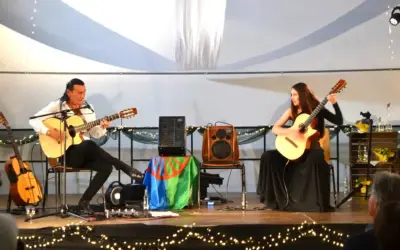 Brillantes Konzert mit Lulo Reinhardt und Yuliya Lonskaya in der Kaiserhalle Burgbrohl