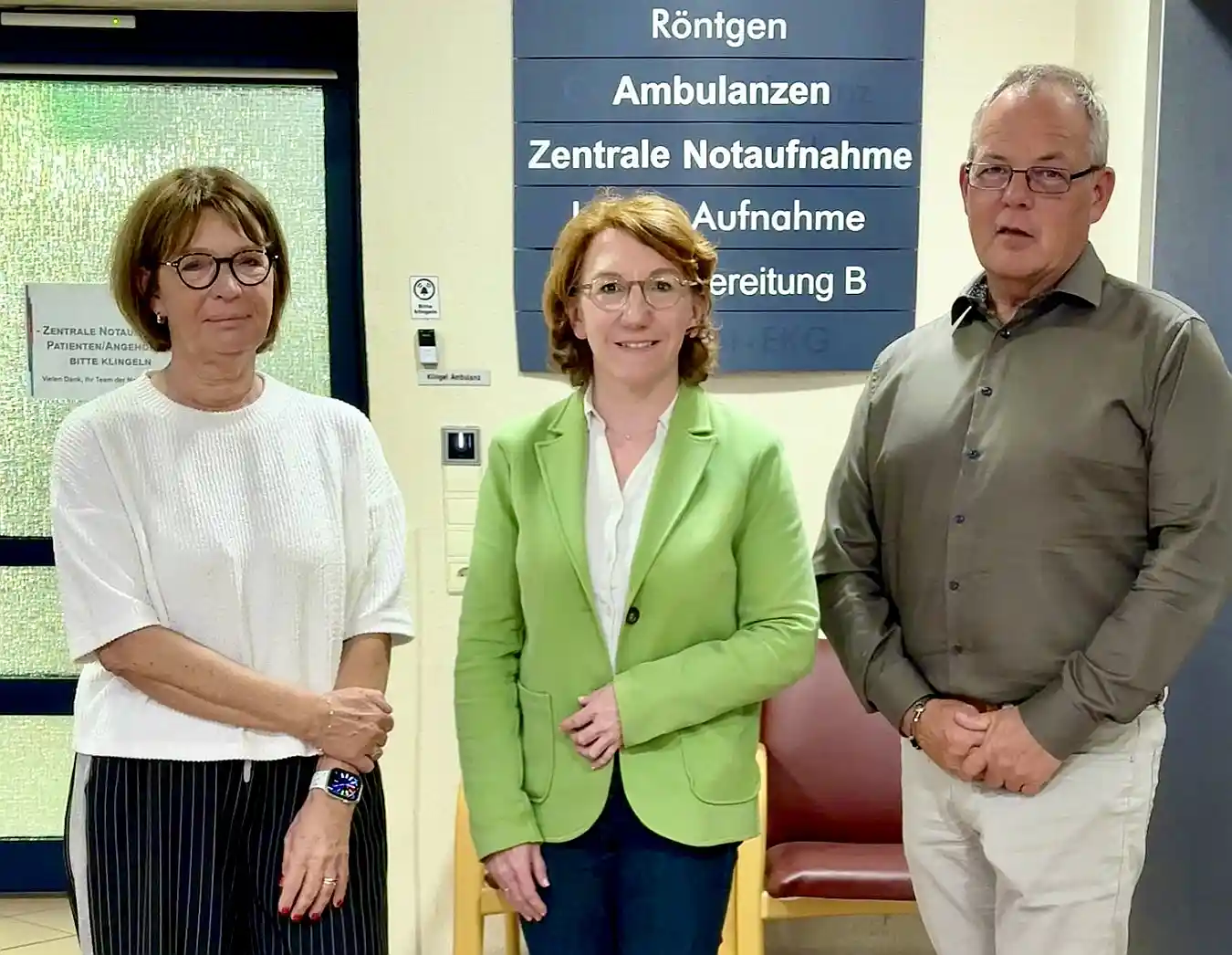 Verbundkrankenhaus Remagen-Linz sichtert weiter die Gesundheitsversorgung SPD im Gespräch mit Geschäftsführer