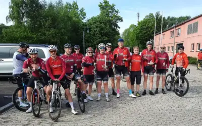 Über 350 Radler kamen zur Radsportveranstaltung nach Weibern