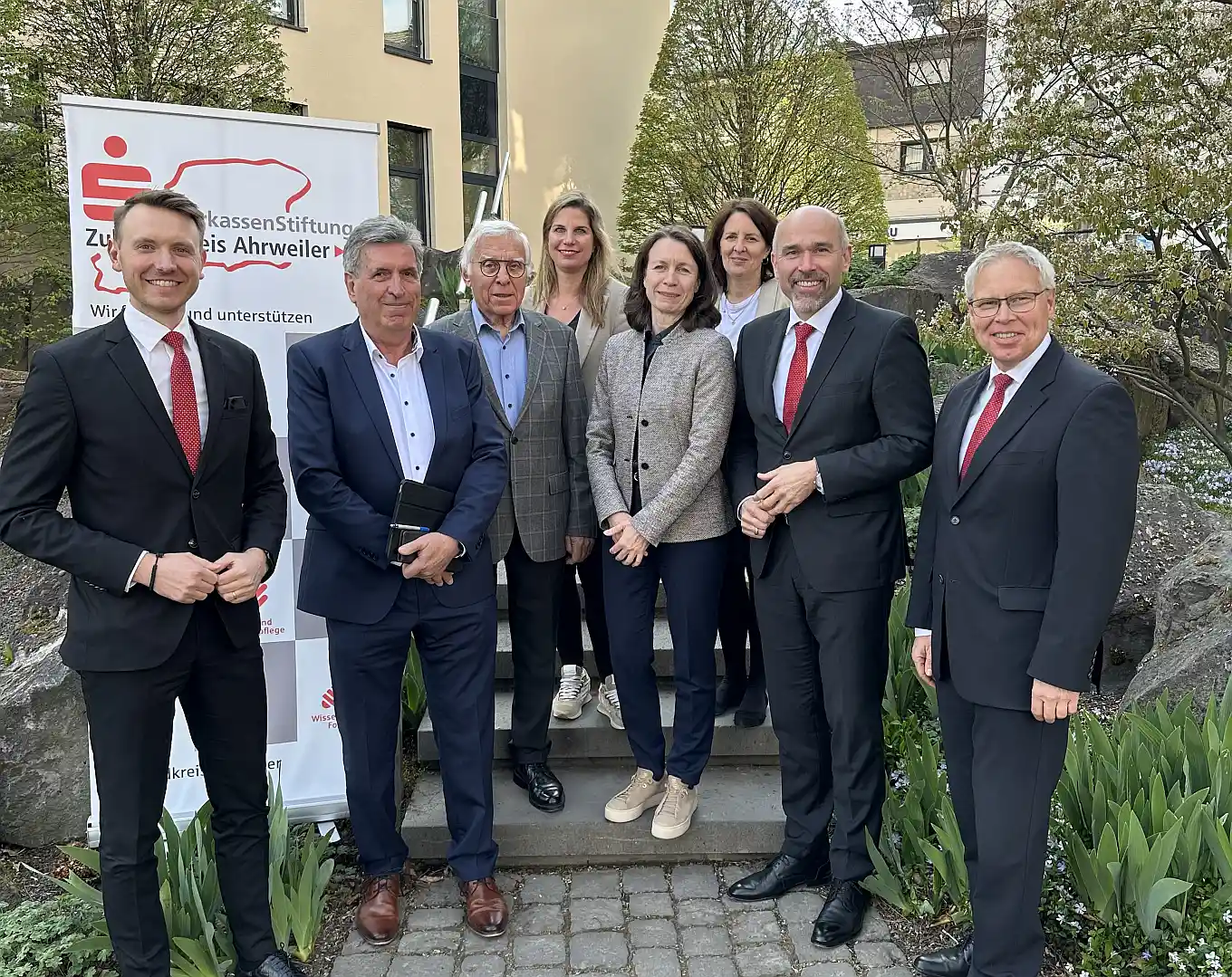 SparkassenStiftung „Zukunft Kreis Ahrweiler“ hat neuen Vorstand