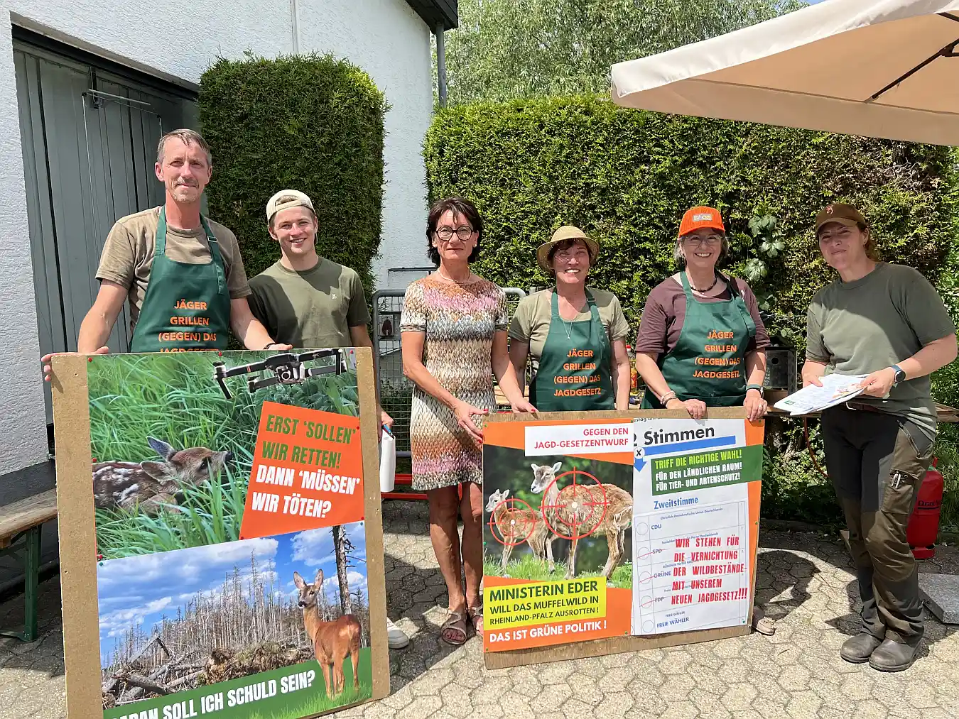 Landtagsabgeordnete Schneider kritisiert in Niederzissen das geplante Jagdschutzgesetz Jagdgesetz-Novelle ist der falsche Weg