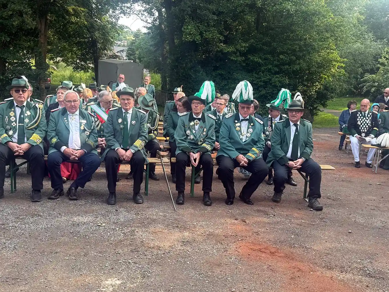 St. Hubertus Schützenbruderschaft Niederzissen feierte 150-jähriges Bestehen Bezirksbundesfest