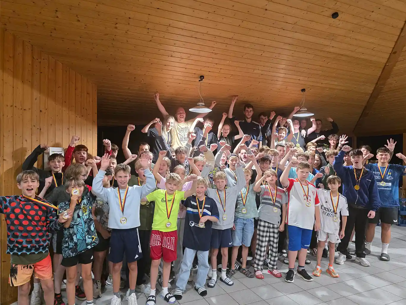 Tischtennis-Sommercamp begeistert 60 Kinder im Brohltal