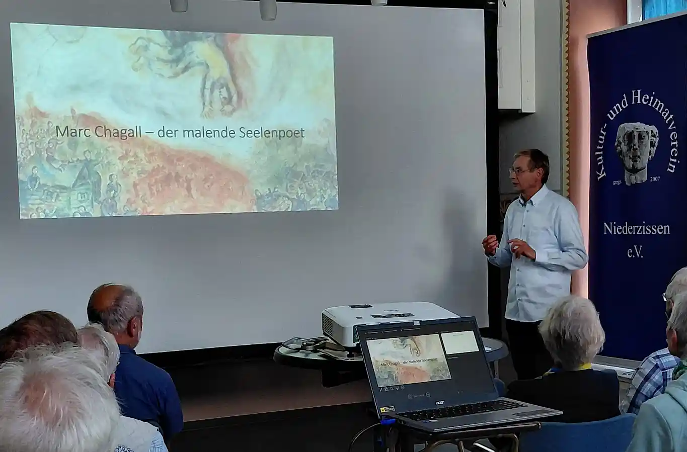 Marc Chagall: Vortrag in Synagoge Niederzissen beleuchtete Leben und Werk