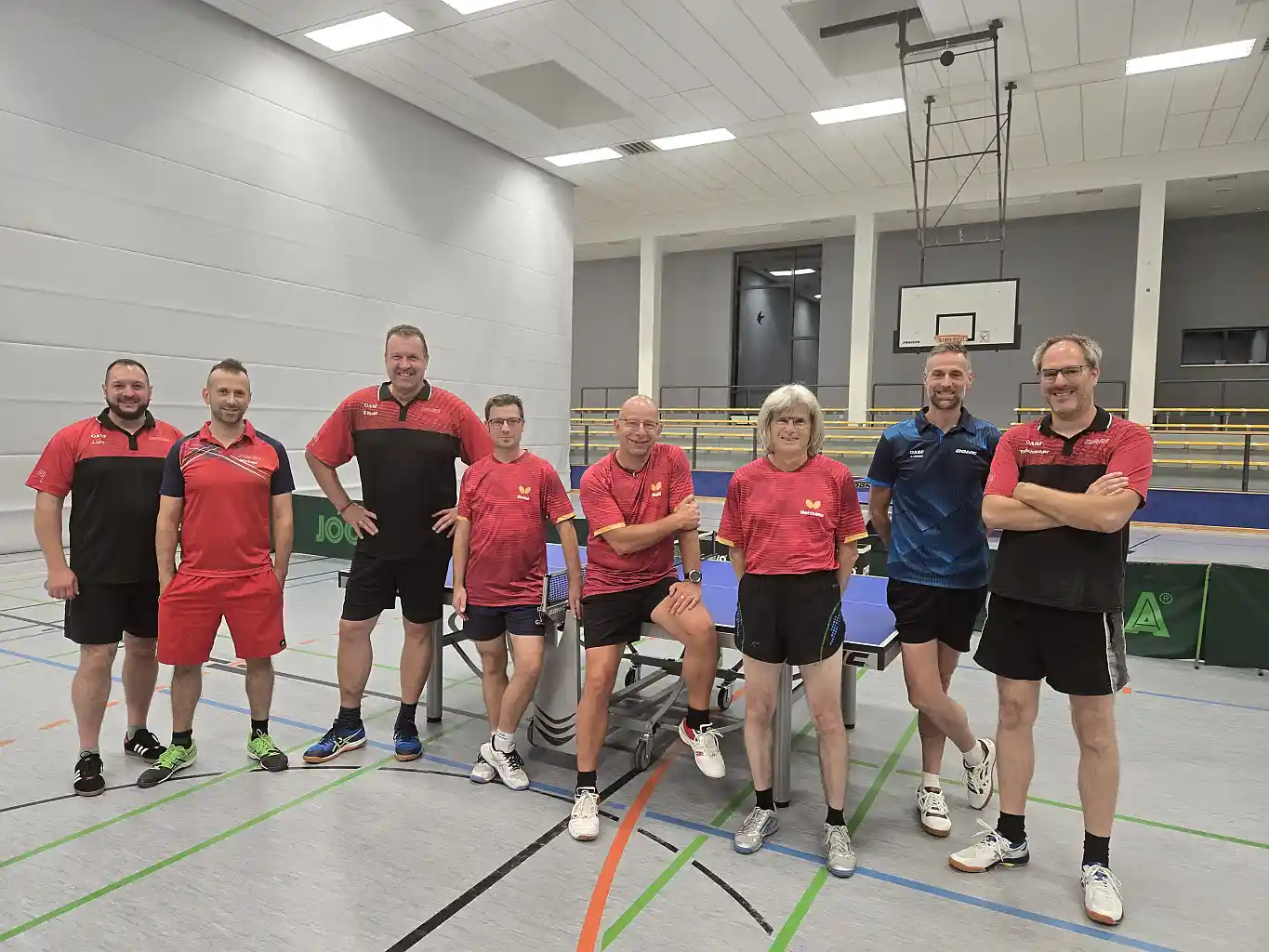 2. Zissener Tischtennismannschaft starteterfolgreich in die neue Saison