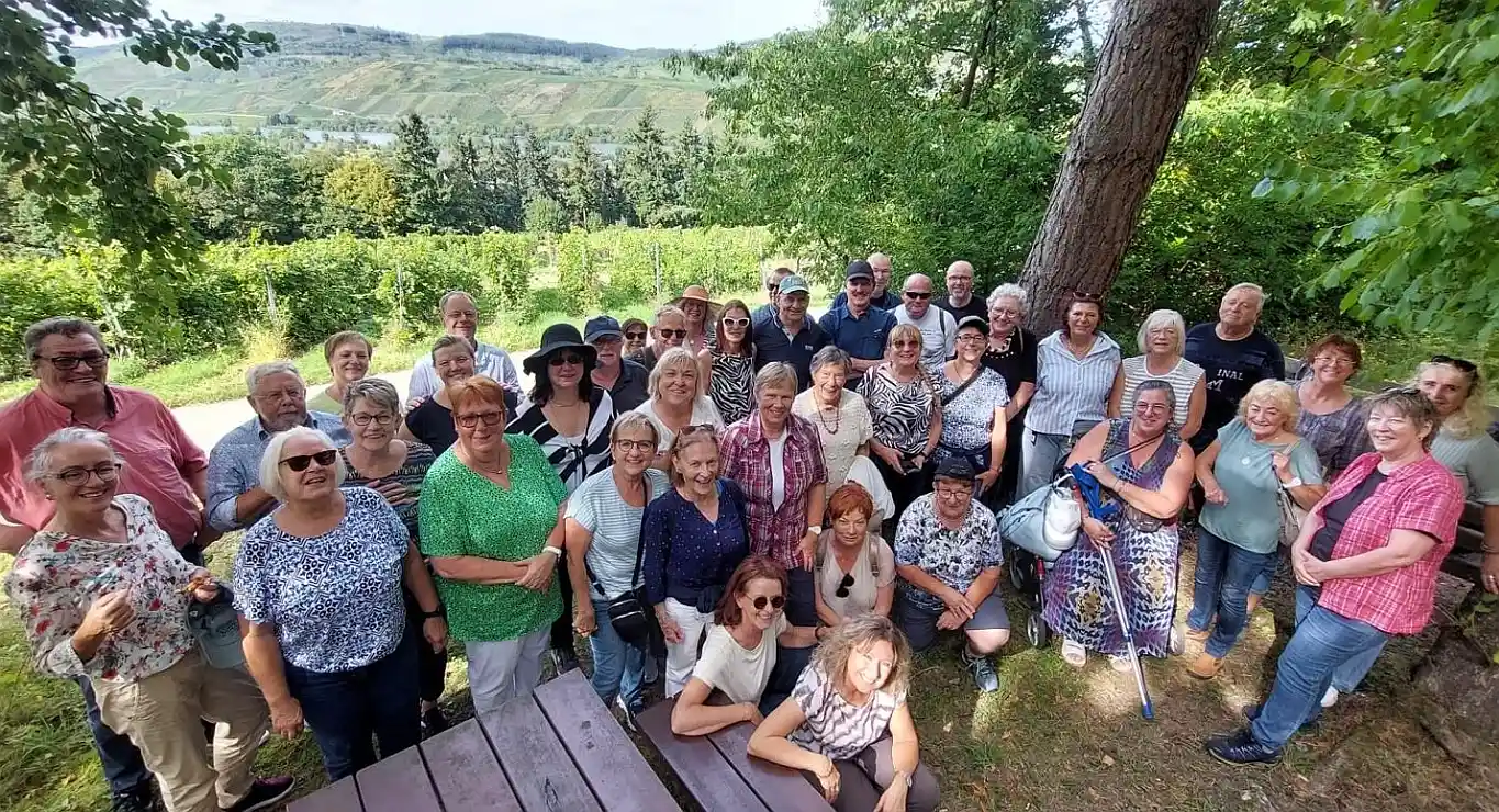 Gymnastik Riege Dedenbach machte tollen Ausflug an die Mosel