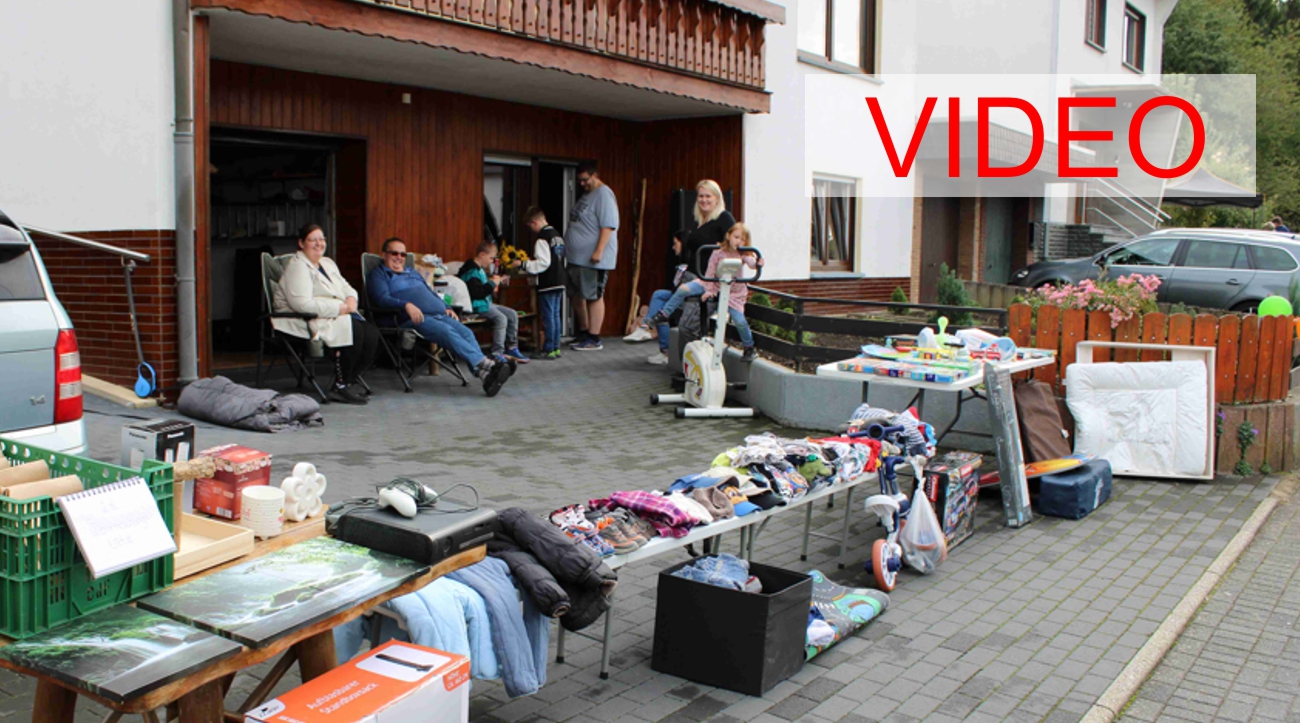 Oberzissen erlebt erfolgreichen ersten Dorfflohmarkt