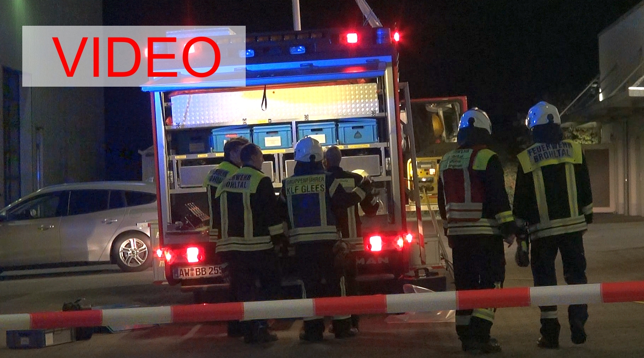 Ausgelaufene Tinte sorgt für großen Feuerwehreinsatz in Burgbrohl