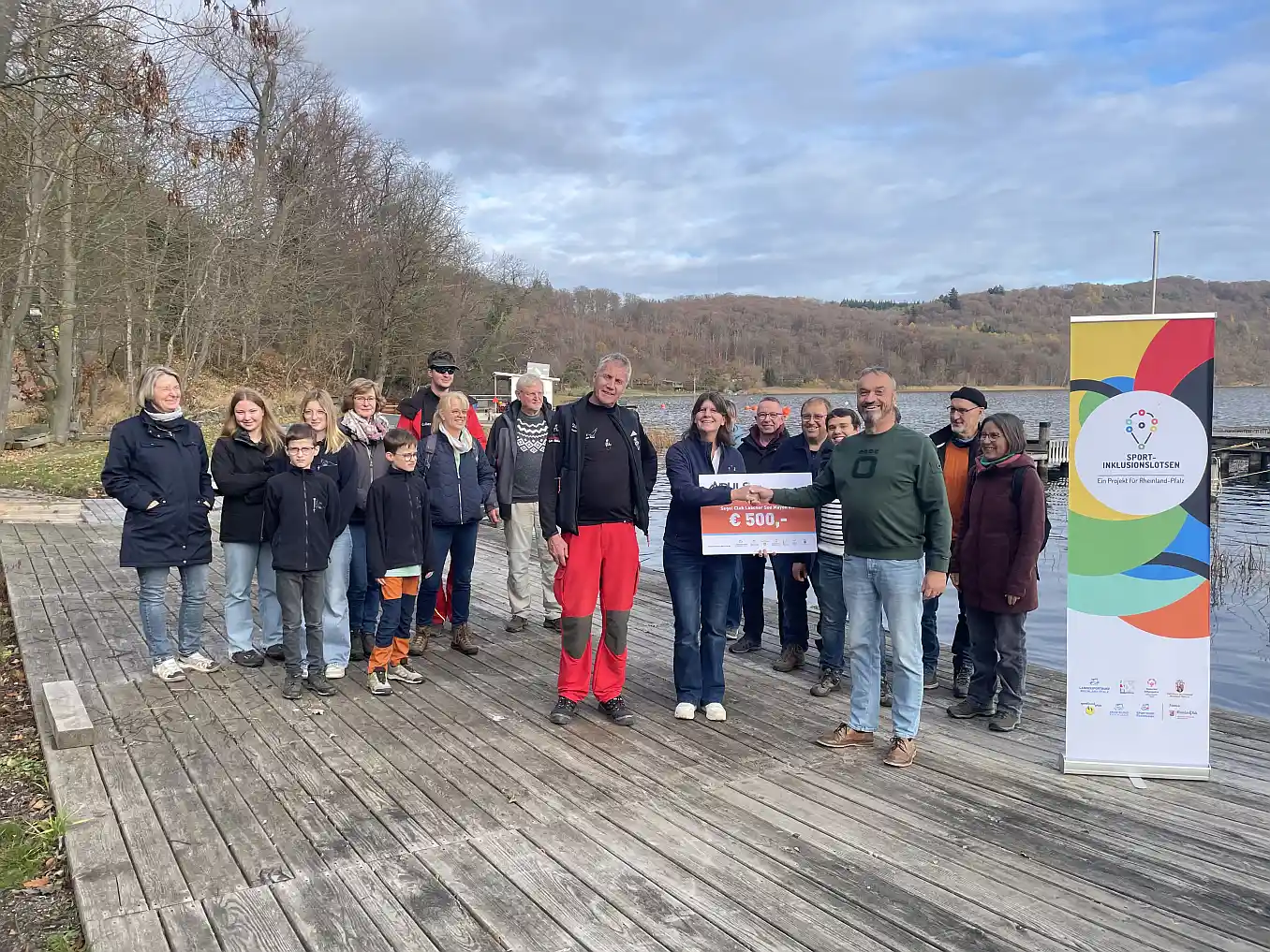 Inklusion auf dem Wasser: Segelclub Laacher See erhält INpuls-Prämie
