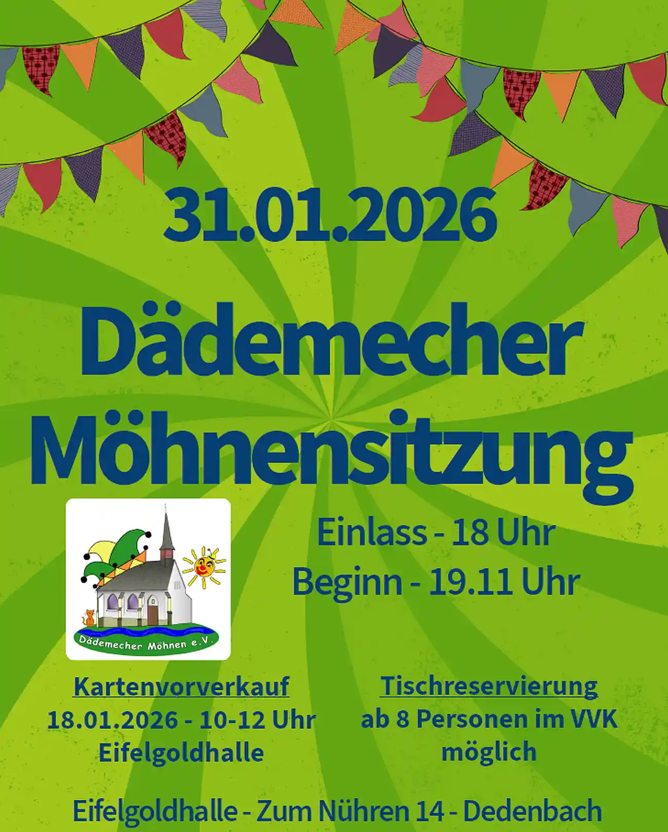 Dädemecher Möhnensitzung