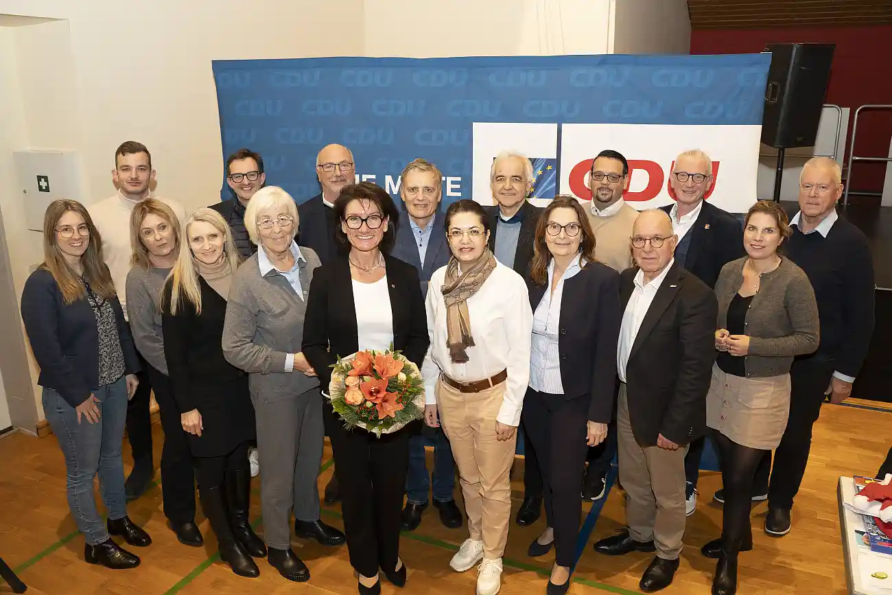 Petra Schneider als CDU-Kreisvorsitzende bei Parteitag in Oberzissen wiedergewählt