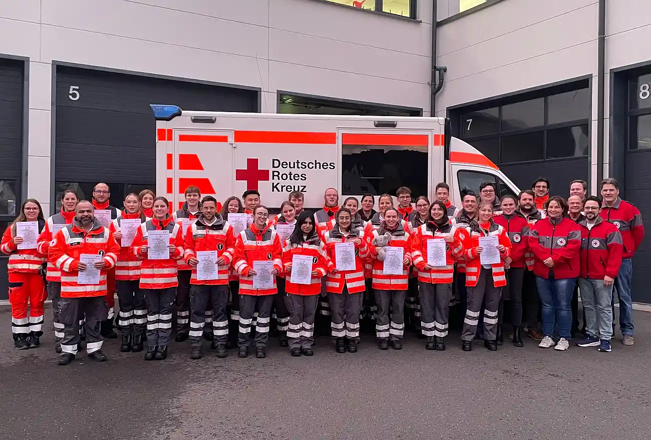 Sechs neue Sanitäter aus dem Ortsverein Weibern verstärken das DRK im Kreis Ahrweiler